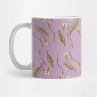 Colorful watercolor floral pattern with flowers Mug